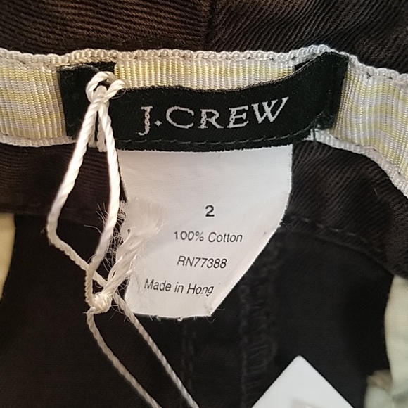 J. Crew Brown Distressed Mini Skirt Size 2 - Picture 4 of 6